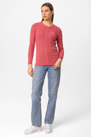DENIM CULTURE Sweater 'KENDALL' in Pink