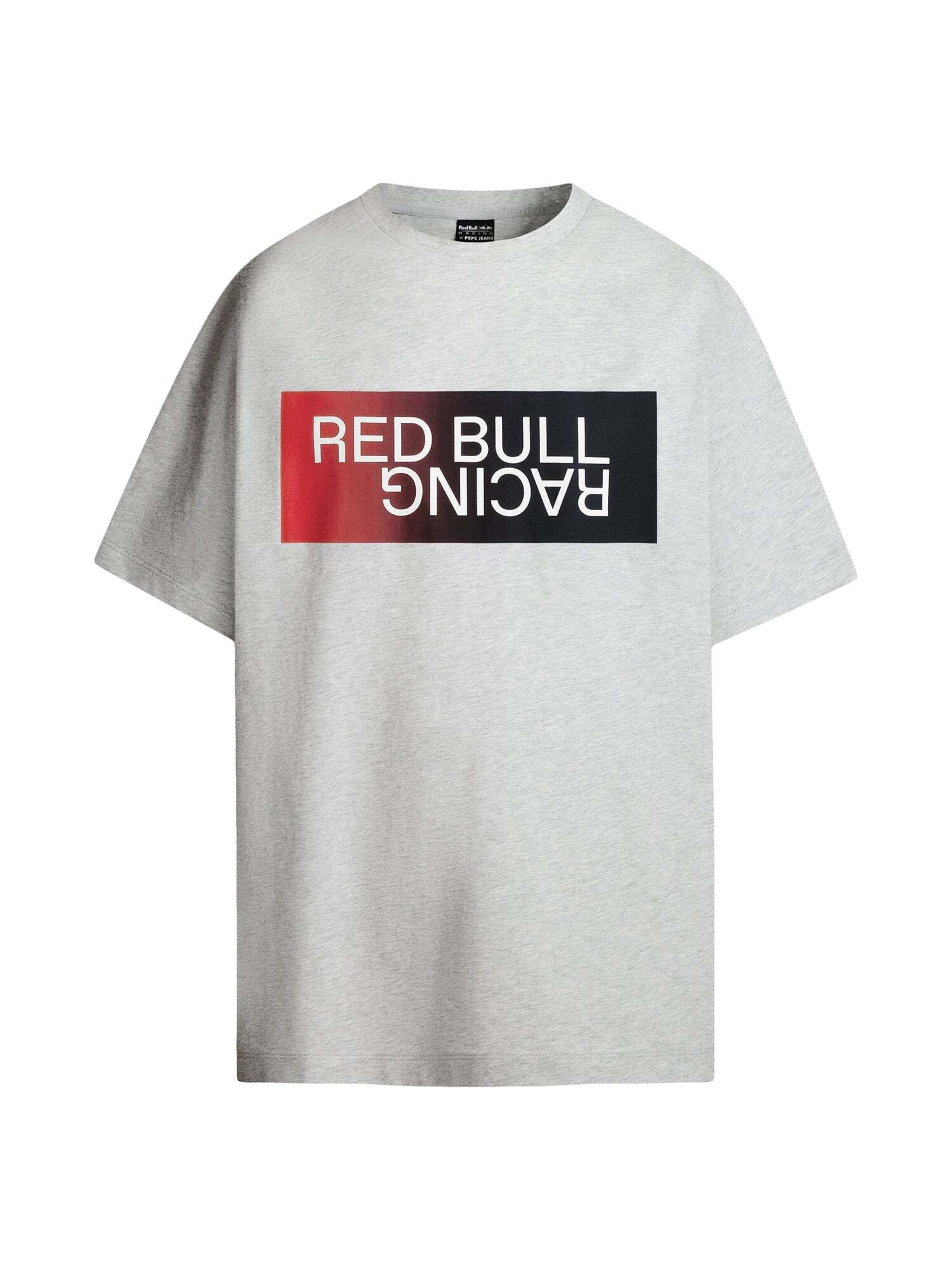 Maglietta 'Red Bull Racing x Pepe Jeans' di Red Bull Racing x Pepe Jeans in grigio: frontale