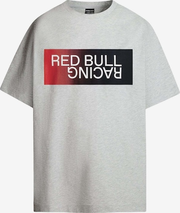 Red Bull Racing x Pepe Jeans T-Shirt 'Red Bull Racing x Pepe Jeans' in Grau: Vorderseite