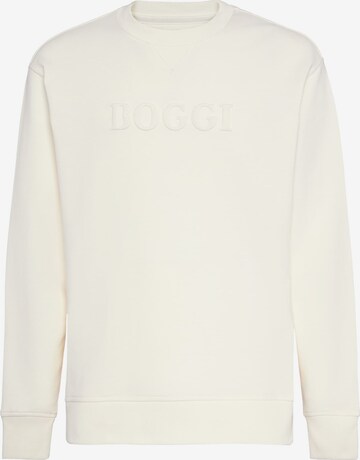 Boggi Milano Sweatshirt in White: front