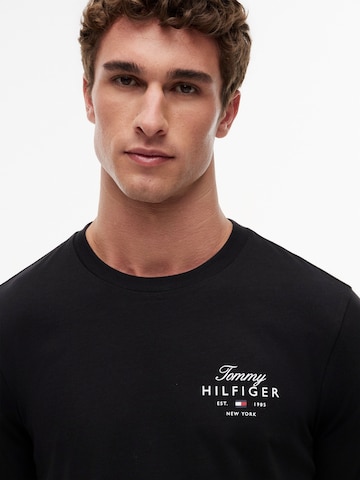 TOMMY HILFIGER Μπλουζάκι σε μαύρο