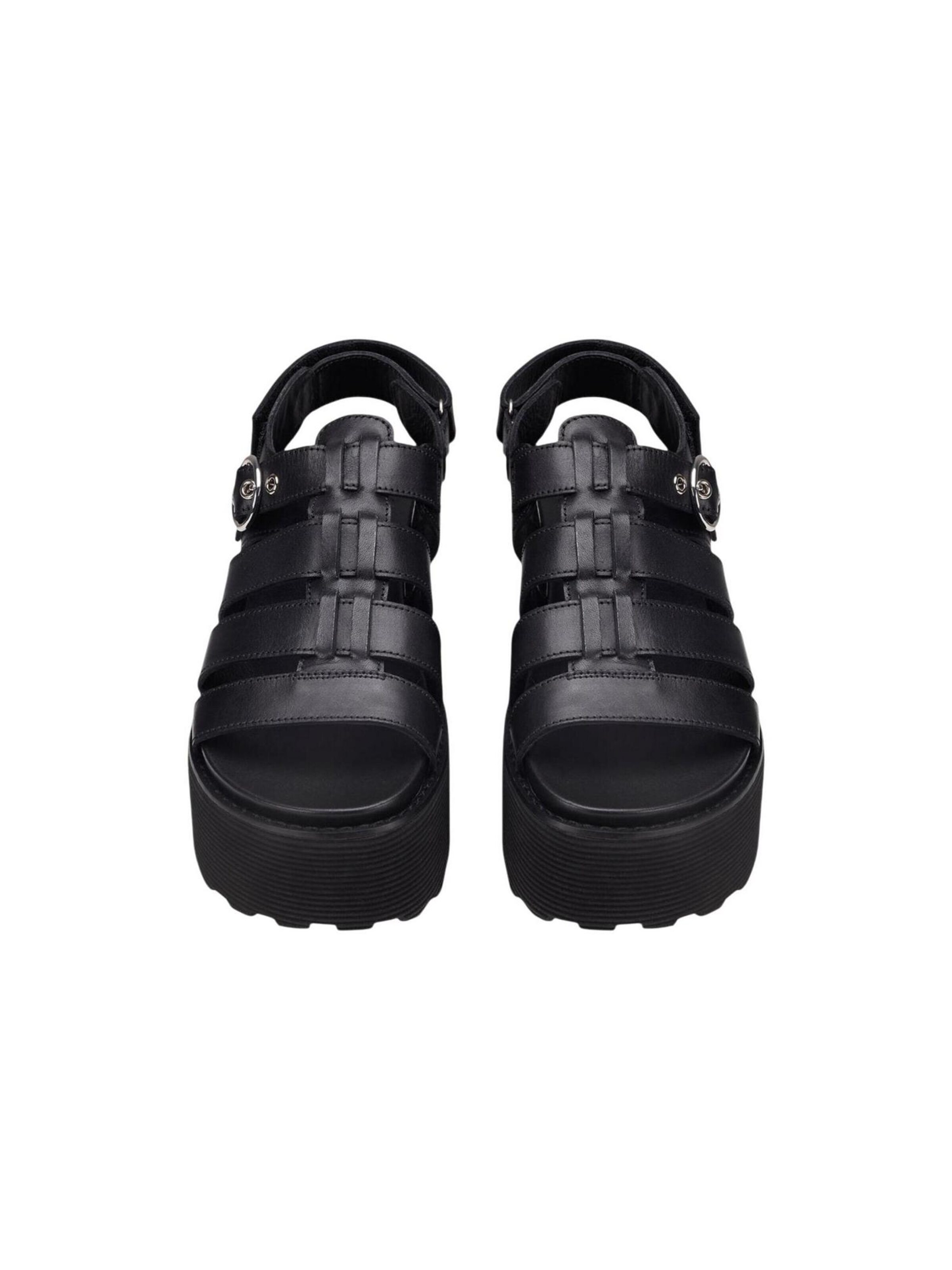 Sandalo 'NANCY 4488 SANDAL W LEATHER BLACK CLW448800' di cult in nero