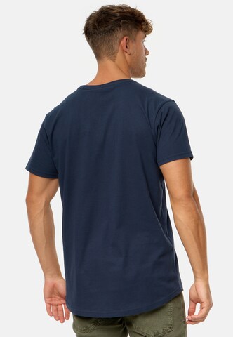 INDICODE JEANS Shirt 'Clever' in Blauw