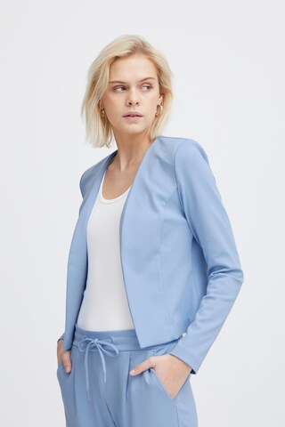 Blazer 'IXKATE' ICHI en bleu : devant