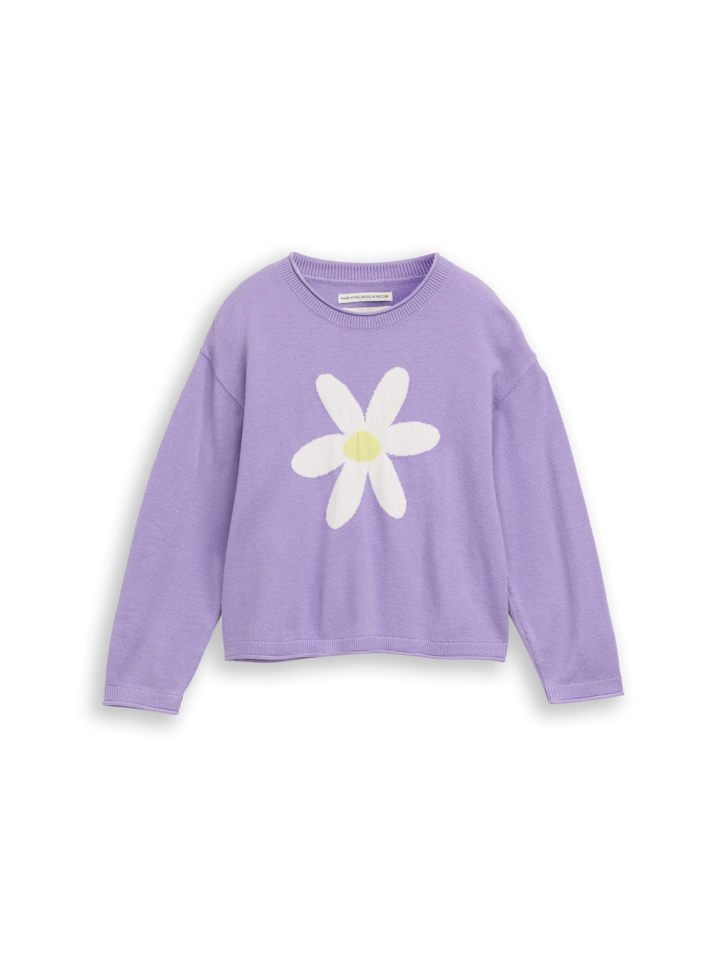 TOM TAILOR Sweater in Purple: front