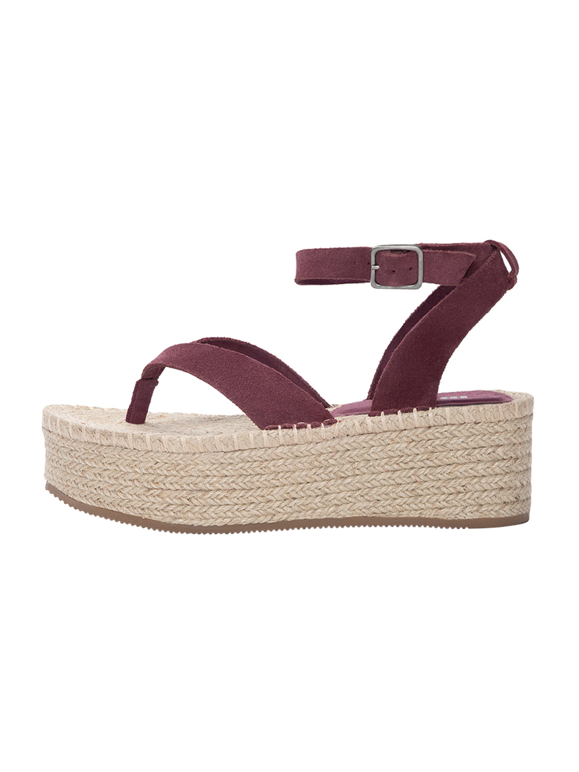 Tongs Pull&Bear en rouge