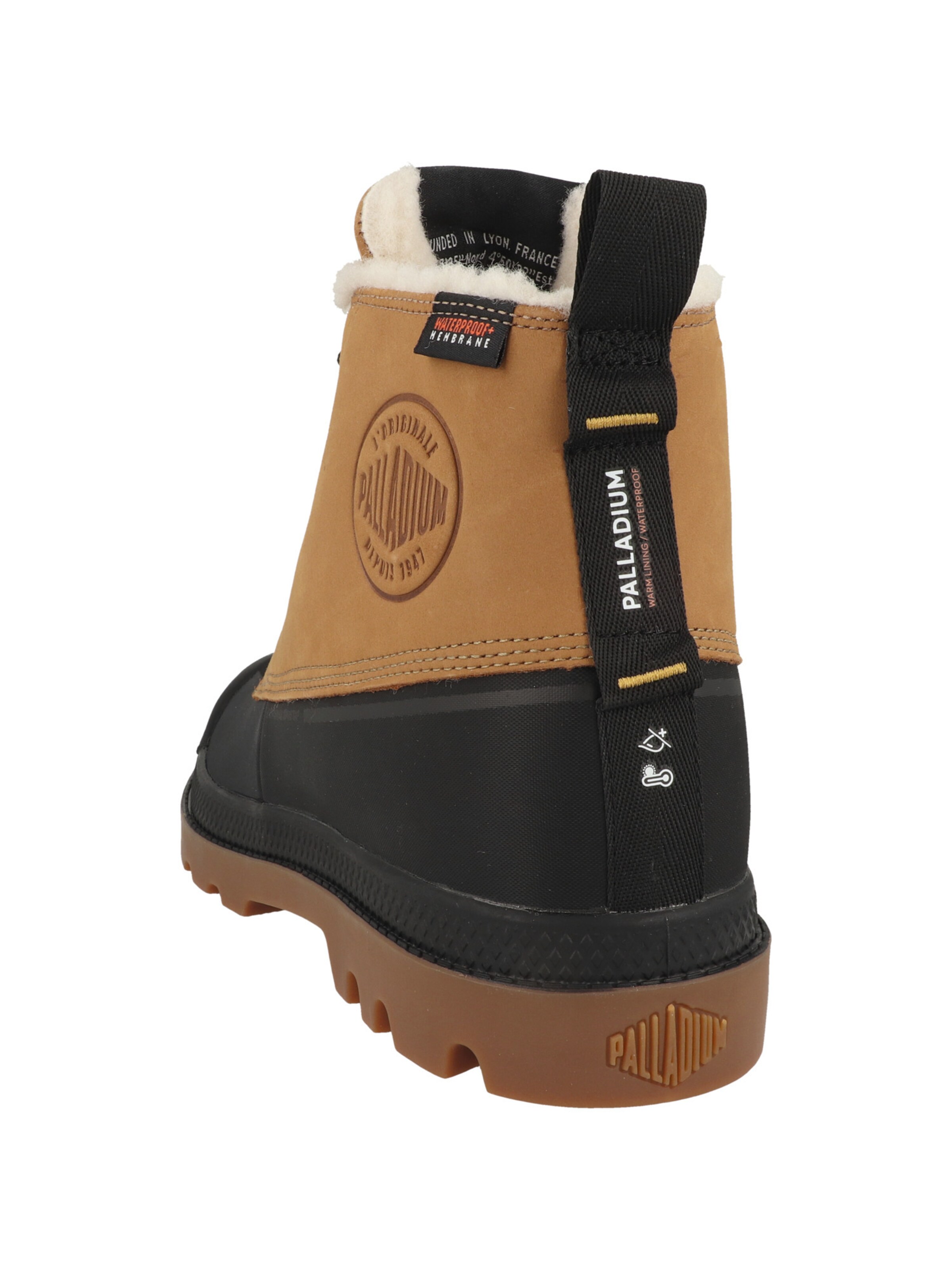 Boots 'Pampa Duck' Palladium en marron