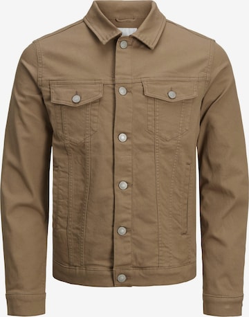 JACK & JONES Between-Season Jacket 'Alvin' in Brown: front