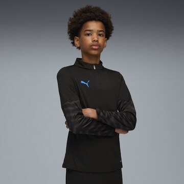 PUMA Functioneel shirt 'IndividualCUP' in Zwart: voorkant