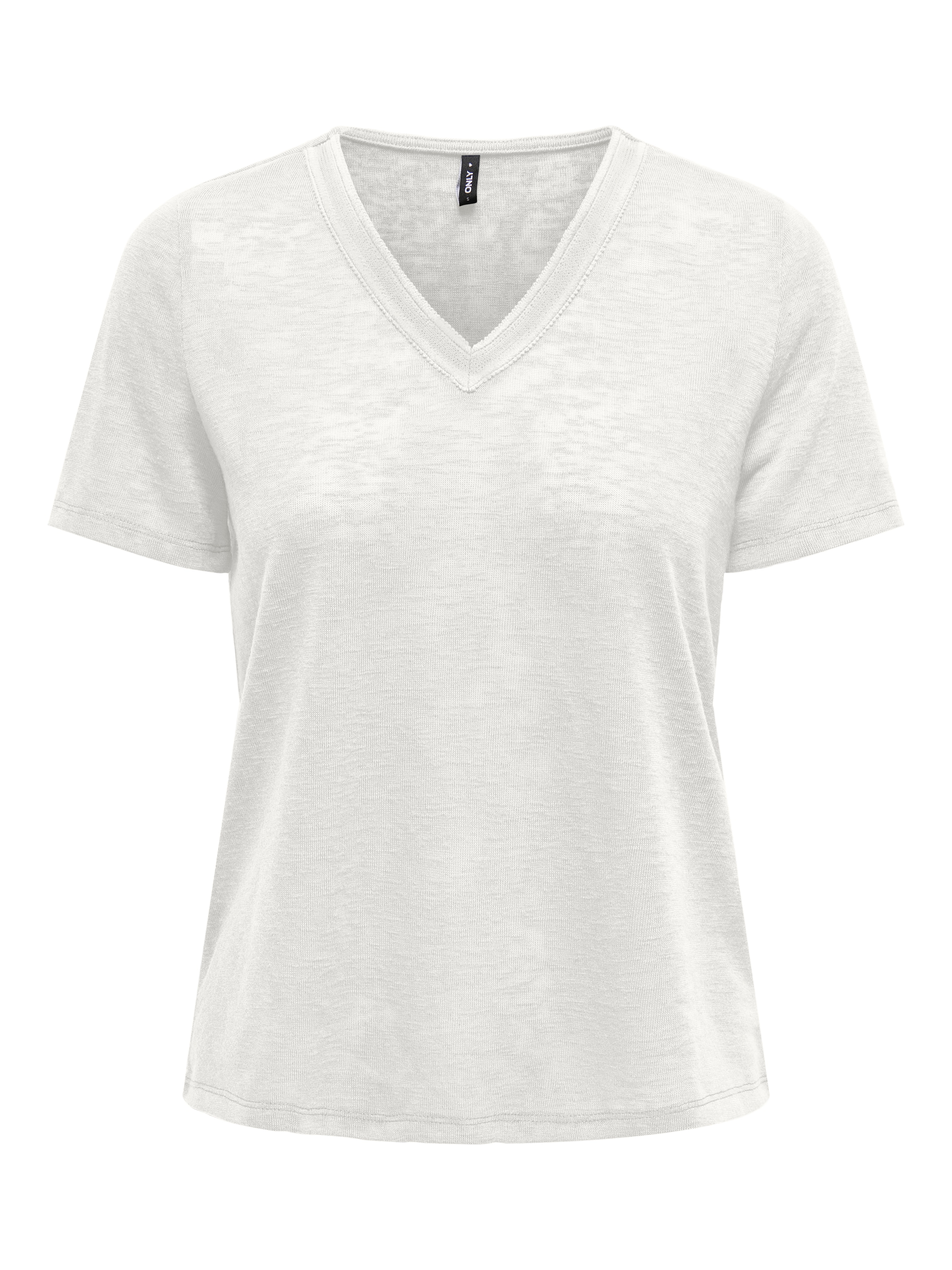 ONLY Μπλουζάκι 'ONLZOLA' σε λευκό: μπροστά