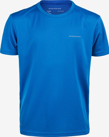 ENDURANCE Performance Shirt 'Vernon Jr.' in Blue: front