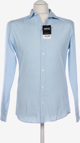 JACK & JONES Button Up Shirt in S in Blue: front