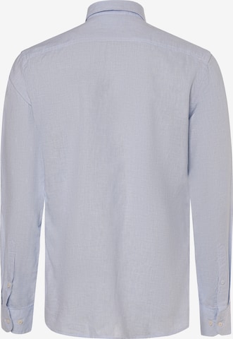 Nils Sundström Regular fit Button Up Shirt in Blue