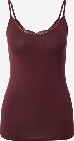 SCHIESSER Top in Rood: voorkant