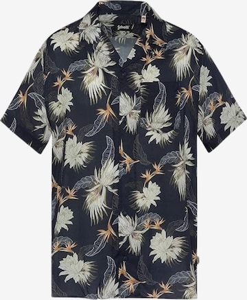 Regular fit Camicia 'SHRIVERA' di Schott NYC in blu: frontale