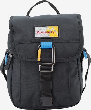 Discovery Crossbody Bag in Black: front