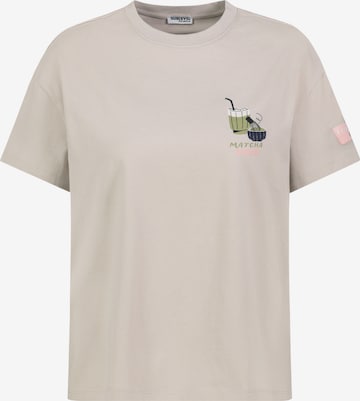 Sublevel T-Shirt in Beige: Vorderseite