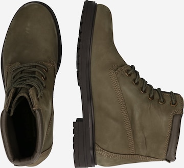 TIMBERLAND Lace-Up Ankle Boots 'Hannover Hill' in Green