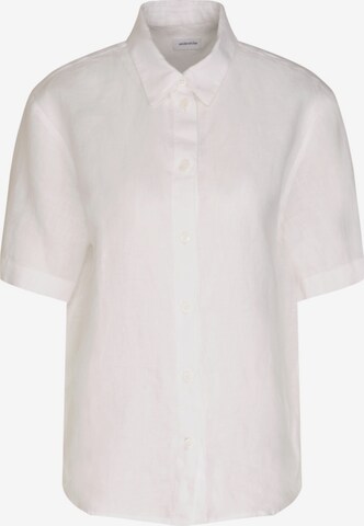 SEIDENSTICKER Blouse ' Schwarze Rose ' in White: front