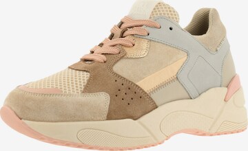 BULLBOXER - Zapatillas deportivas bajas en beige: frente