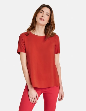 GERRY WEBER Shirt in Red: front