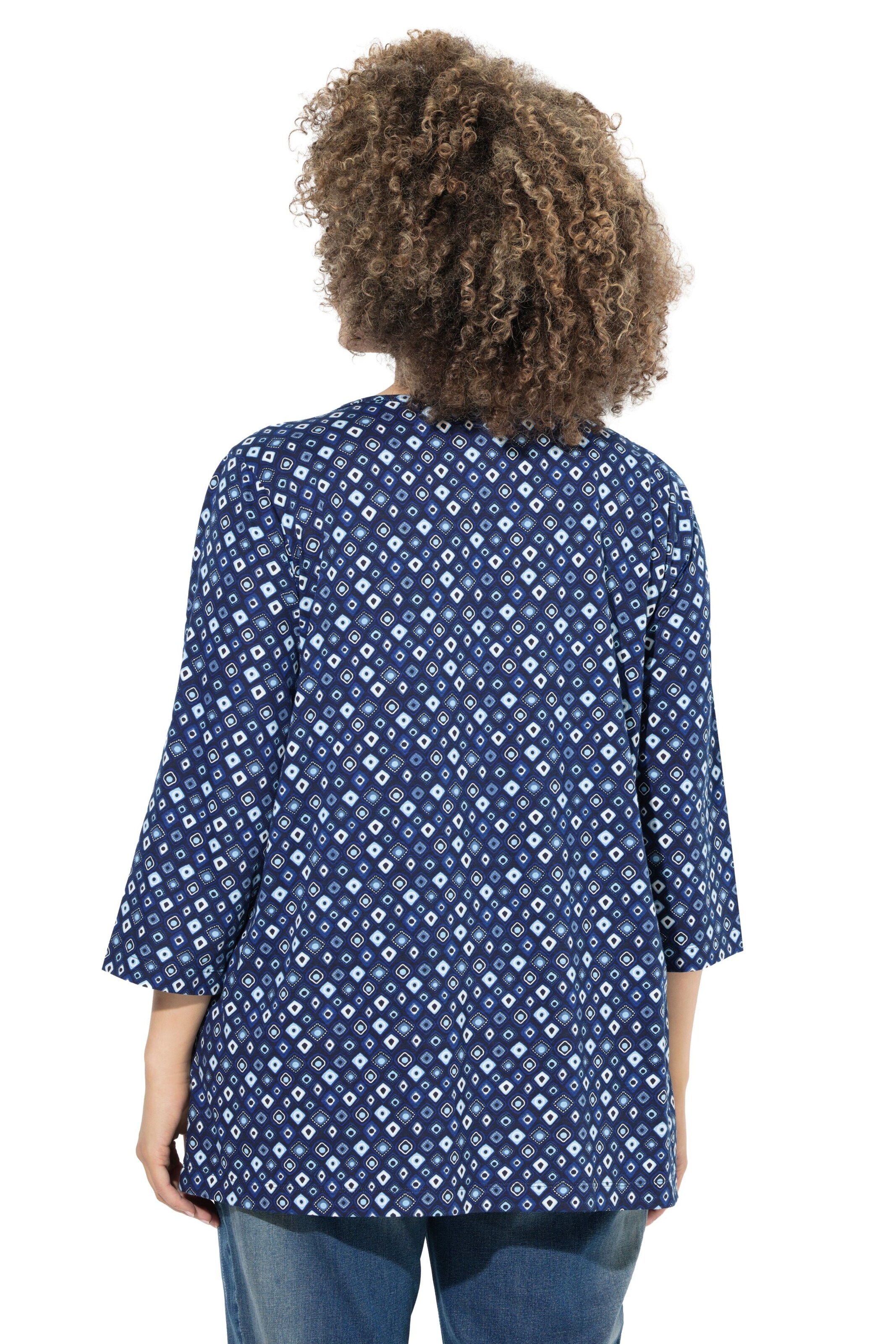 Ulla Popken Shirt in Blauw