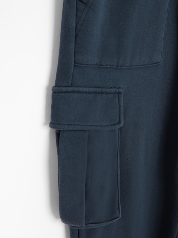 Effilé Pantalon NoWear en bleu