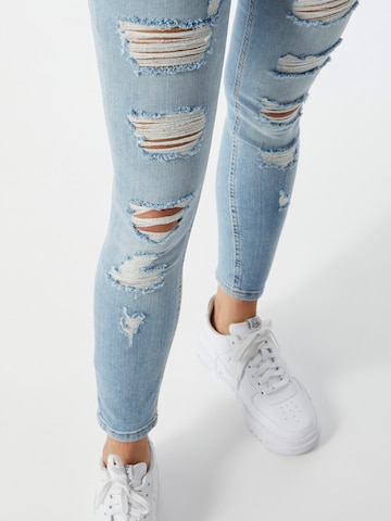 ONLY Skinny Jeans 'CORAL' i blå