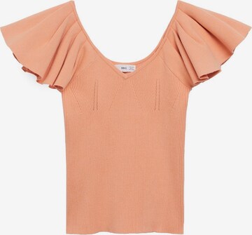 MANGO T-Shirt 'Lola' in Orange: predná strana