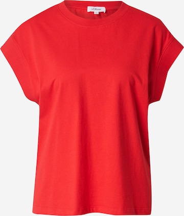 s.Oliver T-Shirt in Rot: Vorderseite