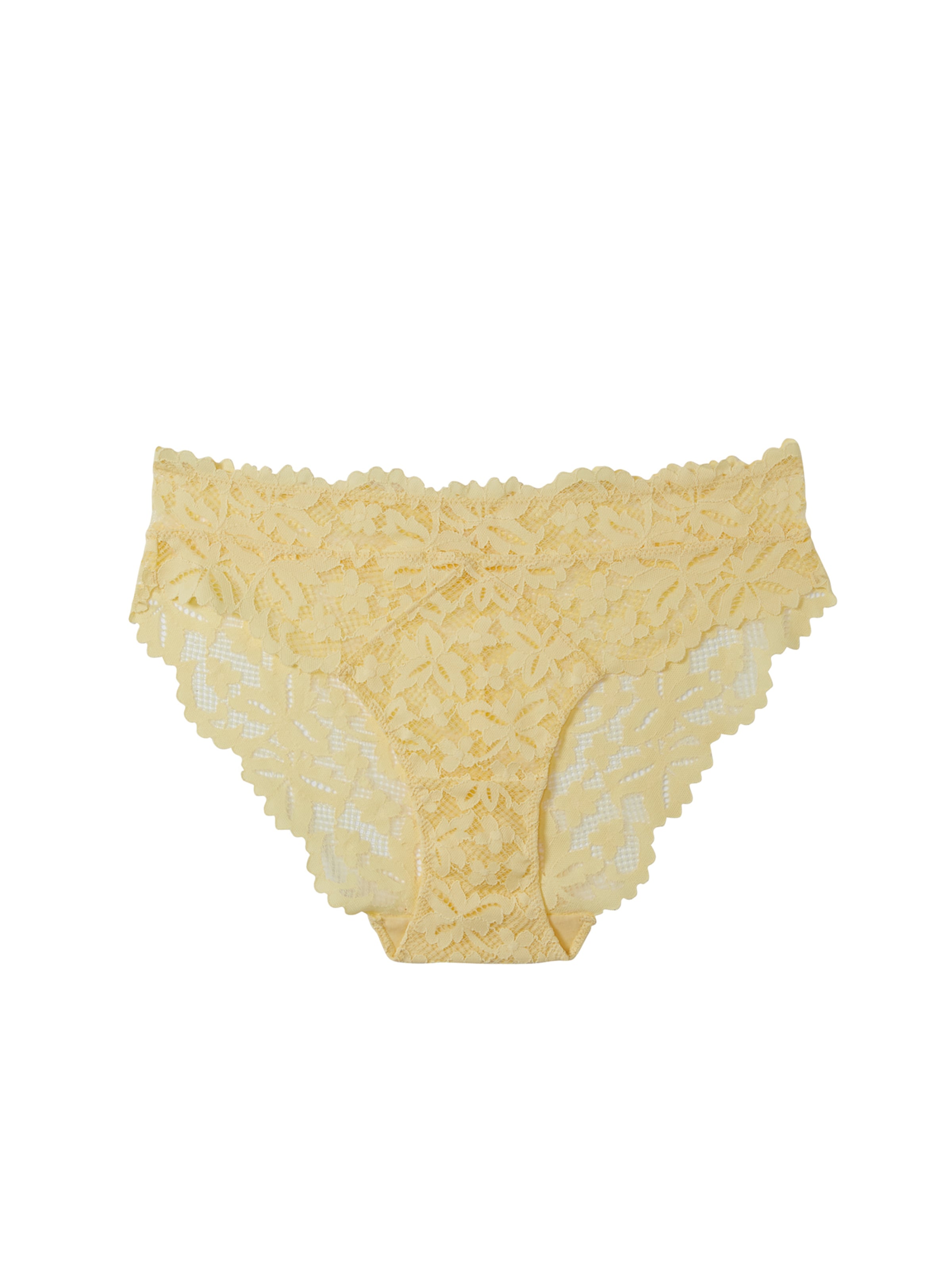 ETAM Panty in Yellow: front