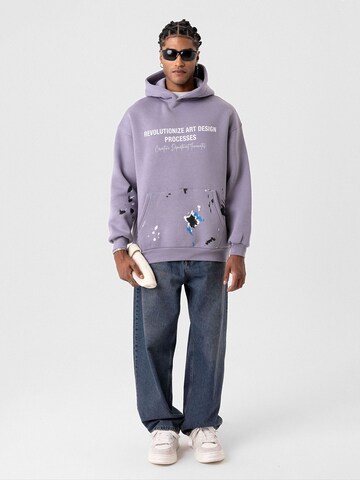 Sweat-shirt VAMOS CLO en violet