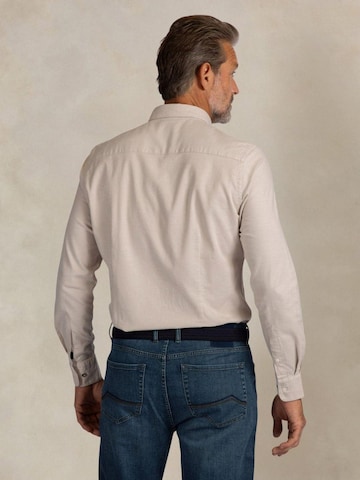 NZA New Zealand Auckland Regular fit Button Up Shirt in Beige