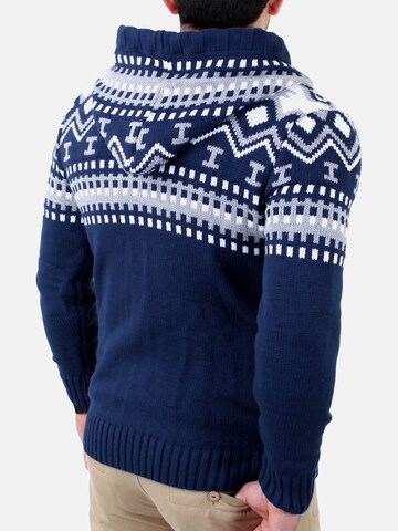 Reslad Strickjacke 'RS3104' in Blau