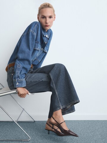 MANGO Разкроени Дънки 'Seattle' в синьо