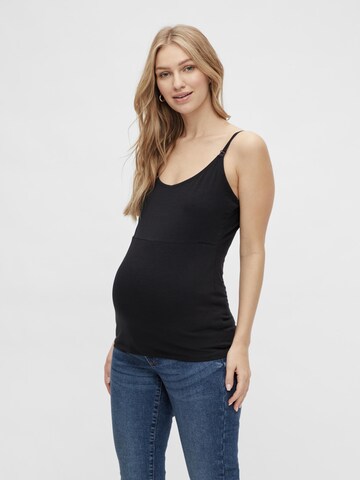 MAMALICIOUS Top 'Kerrie' in Black: front