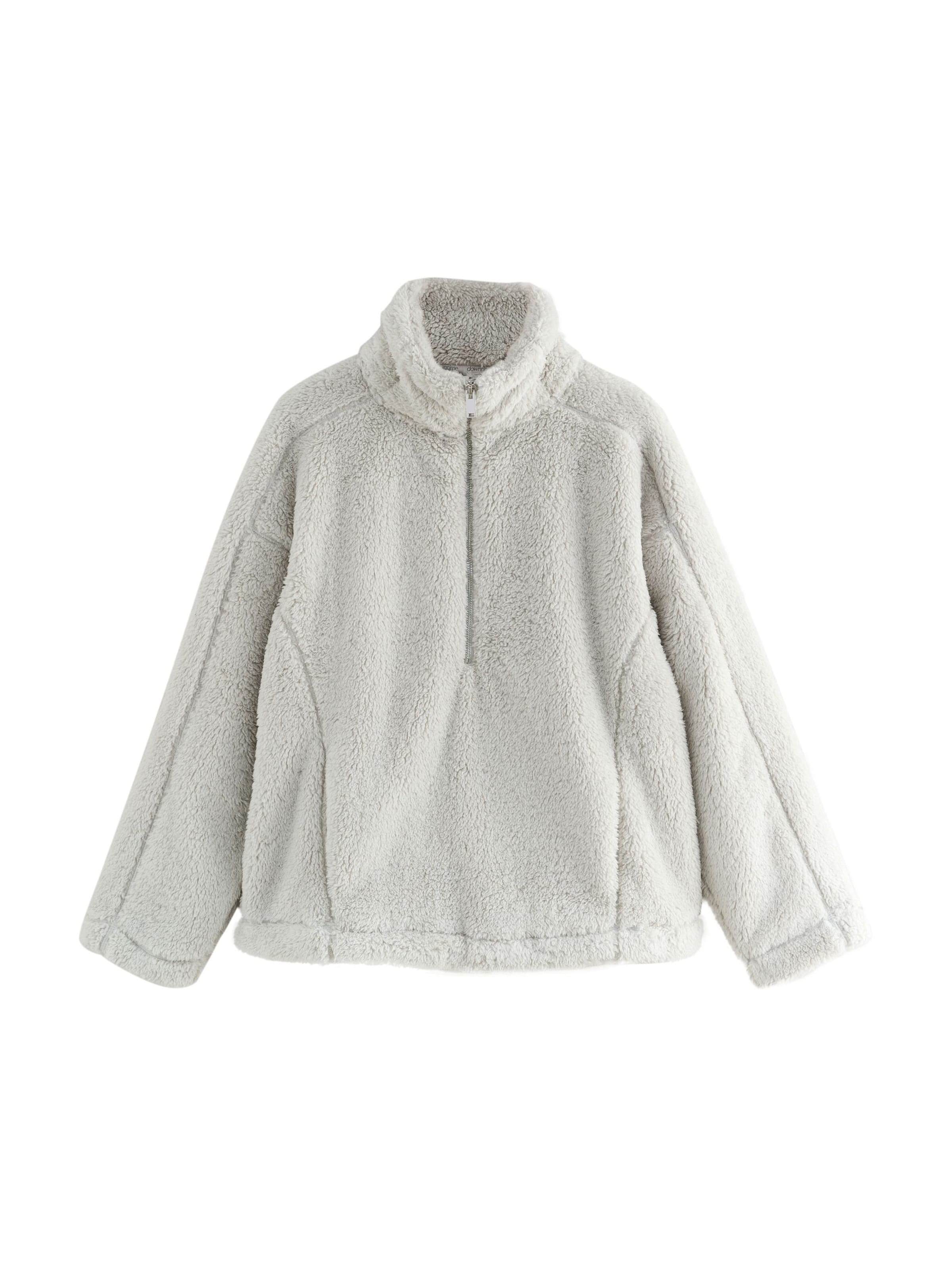 Giacca di pile di Next in grigio: frontale