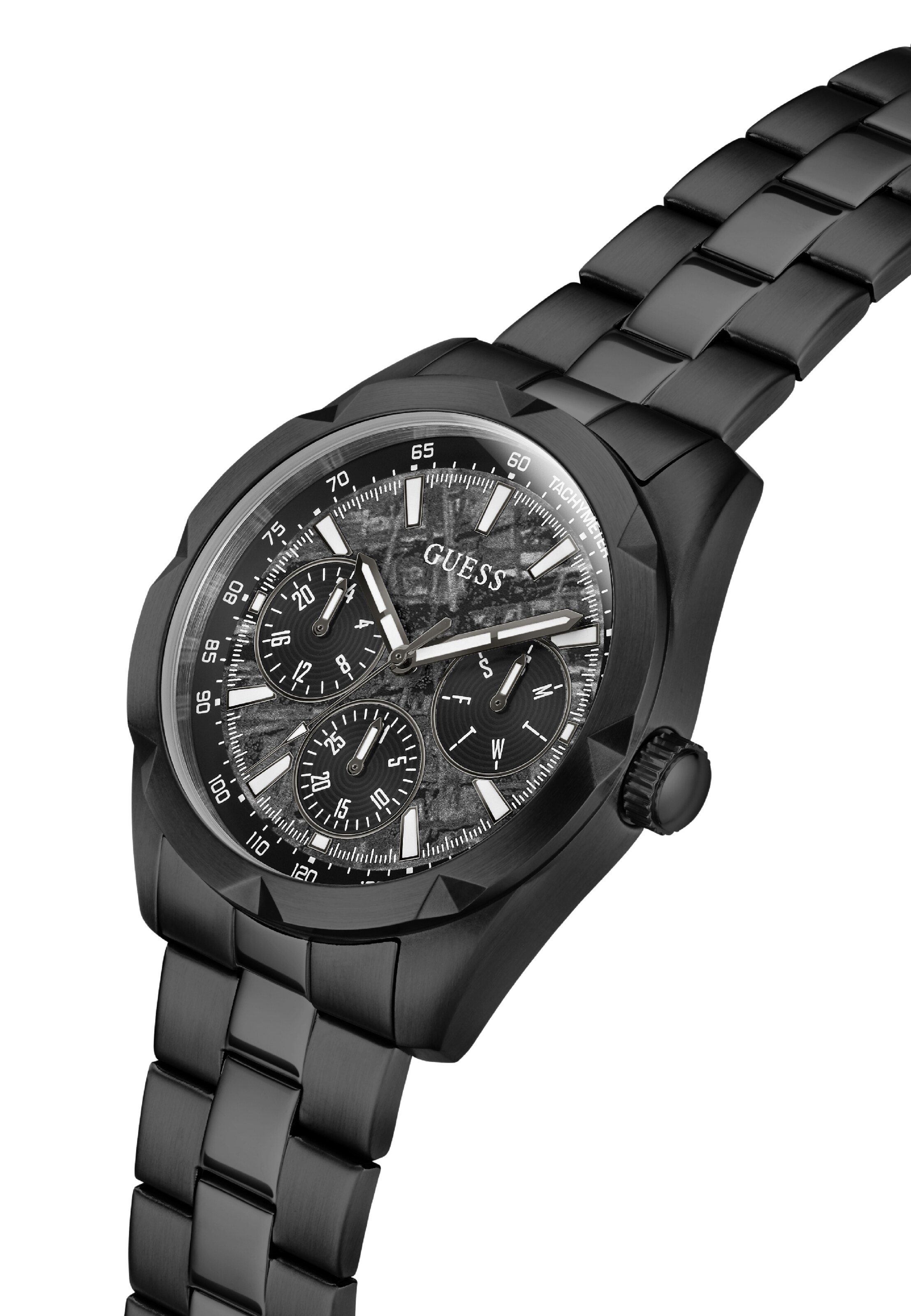Orologio analogico ' ROCCO ' di GUESS in nero