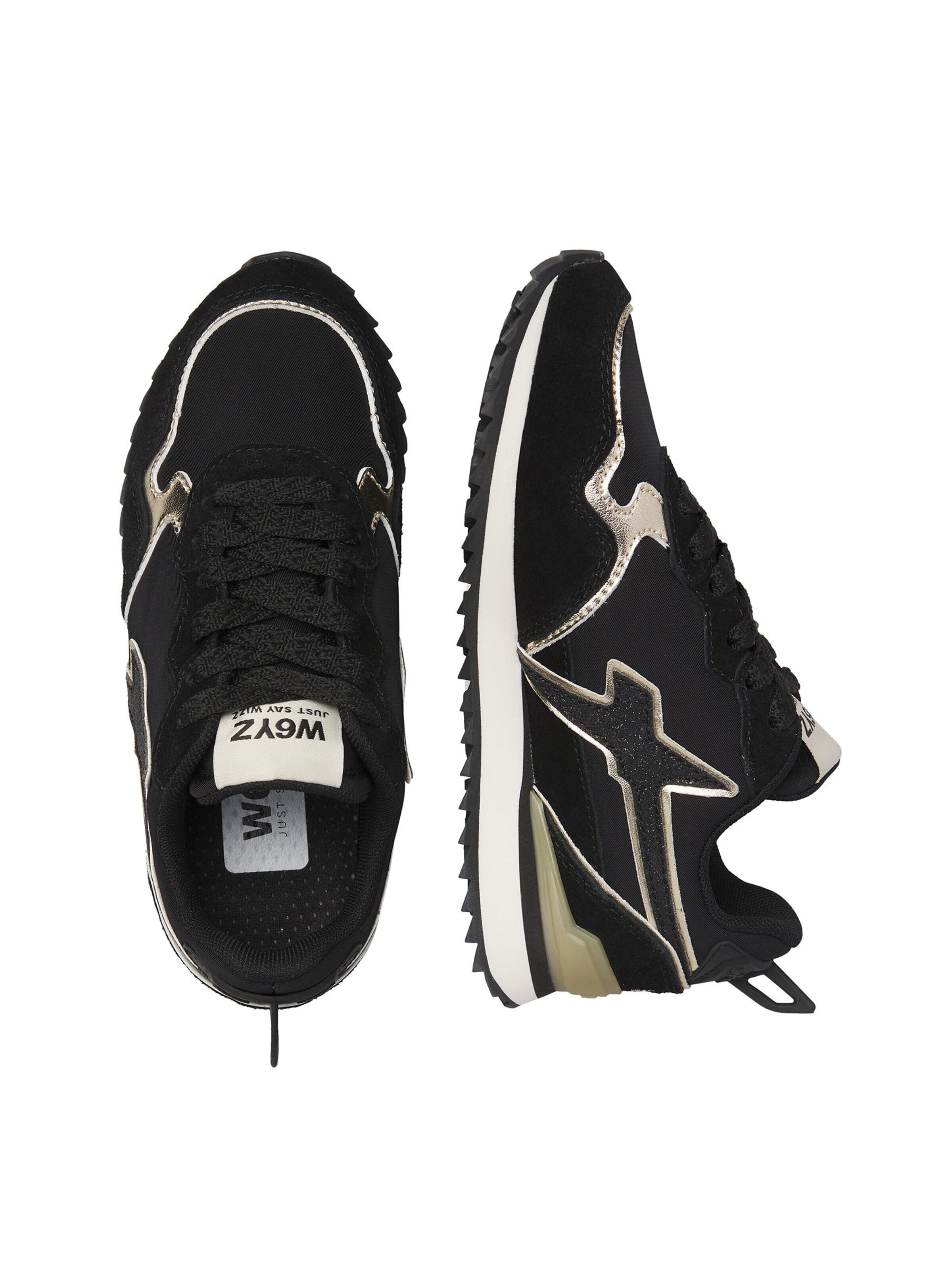 W6YZ Sneakers 'JET-J' in Zwart