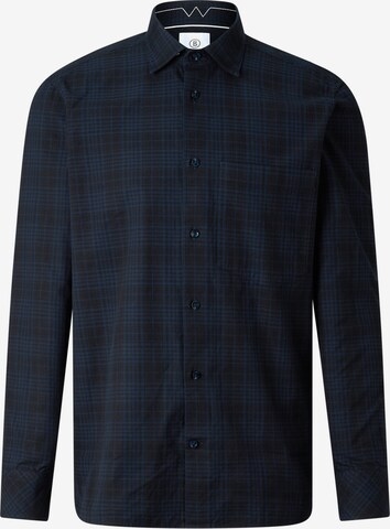 BOGNER Regular Fit Hemd 'Hardy' in Blau: Vorderseite