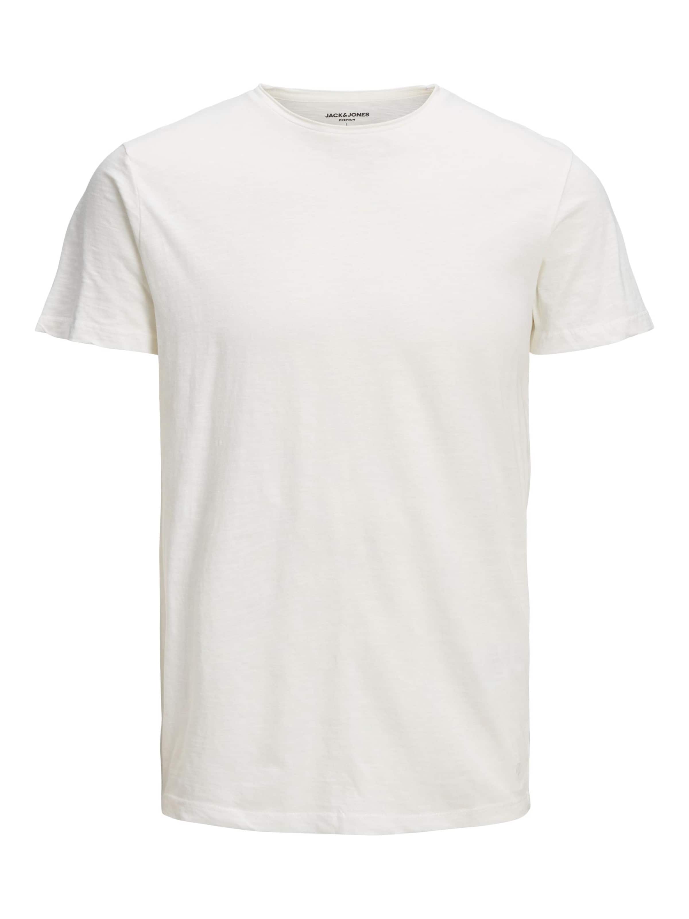 JACK & JONES T-Shirt 'JPRBLURock' in Weiß: Vorderseite