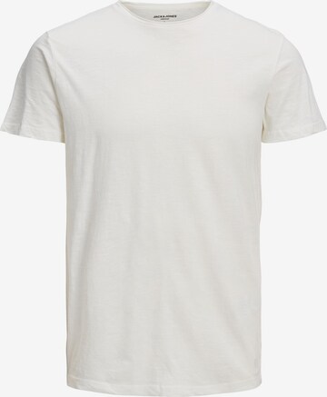 T-Shirt 'Rock' JACK & JONES en blanc : devant