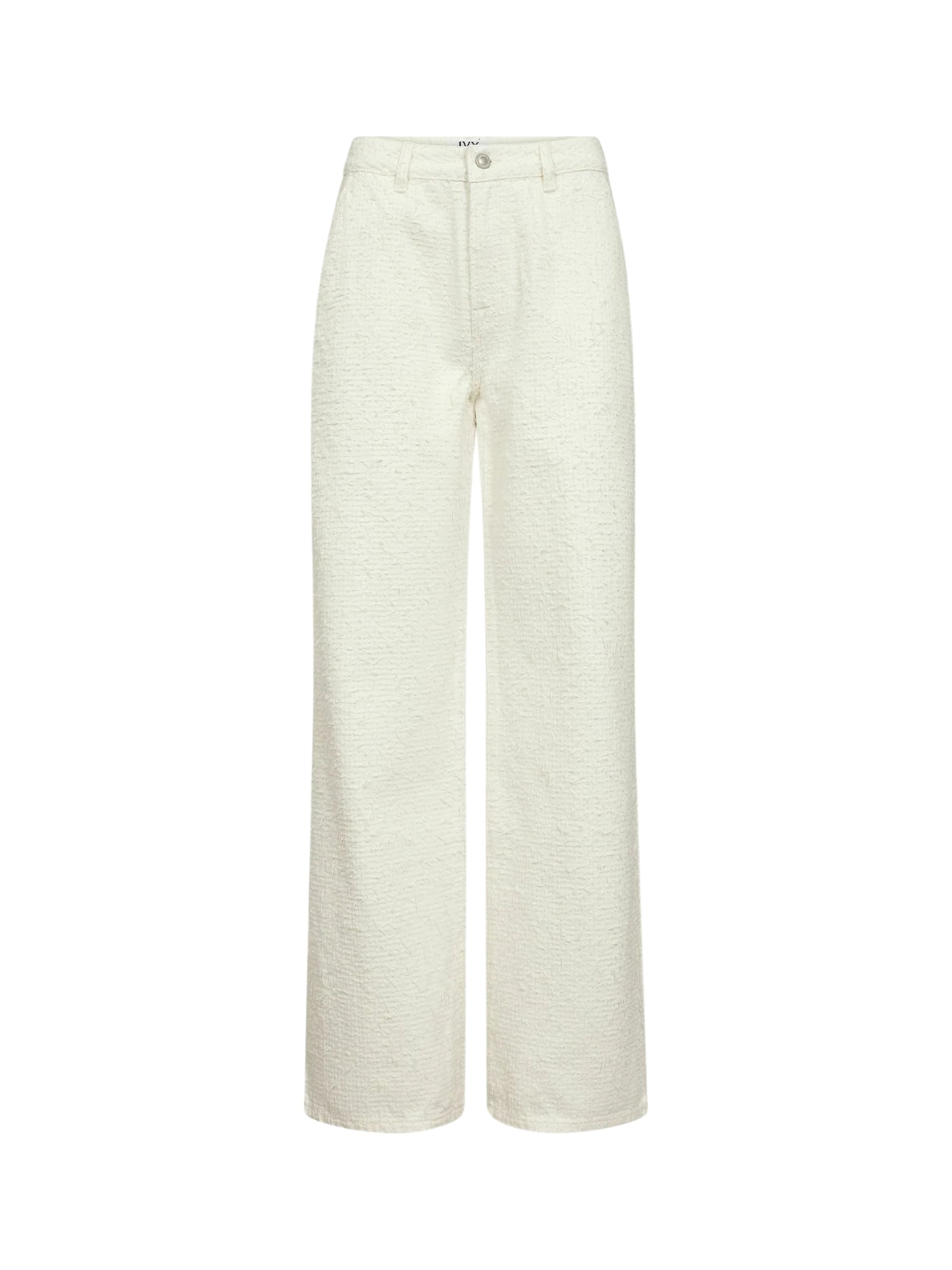 Ivy Copenhagen Regular Farkut 'Augusta' värissä valkoinen: etupuoli