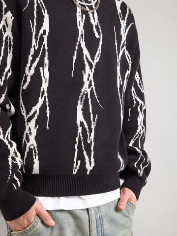 WEEKDAY Свитер 'Emilio' в Черный