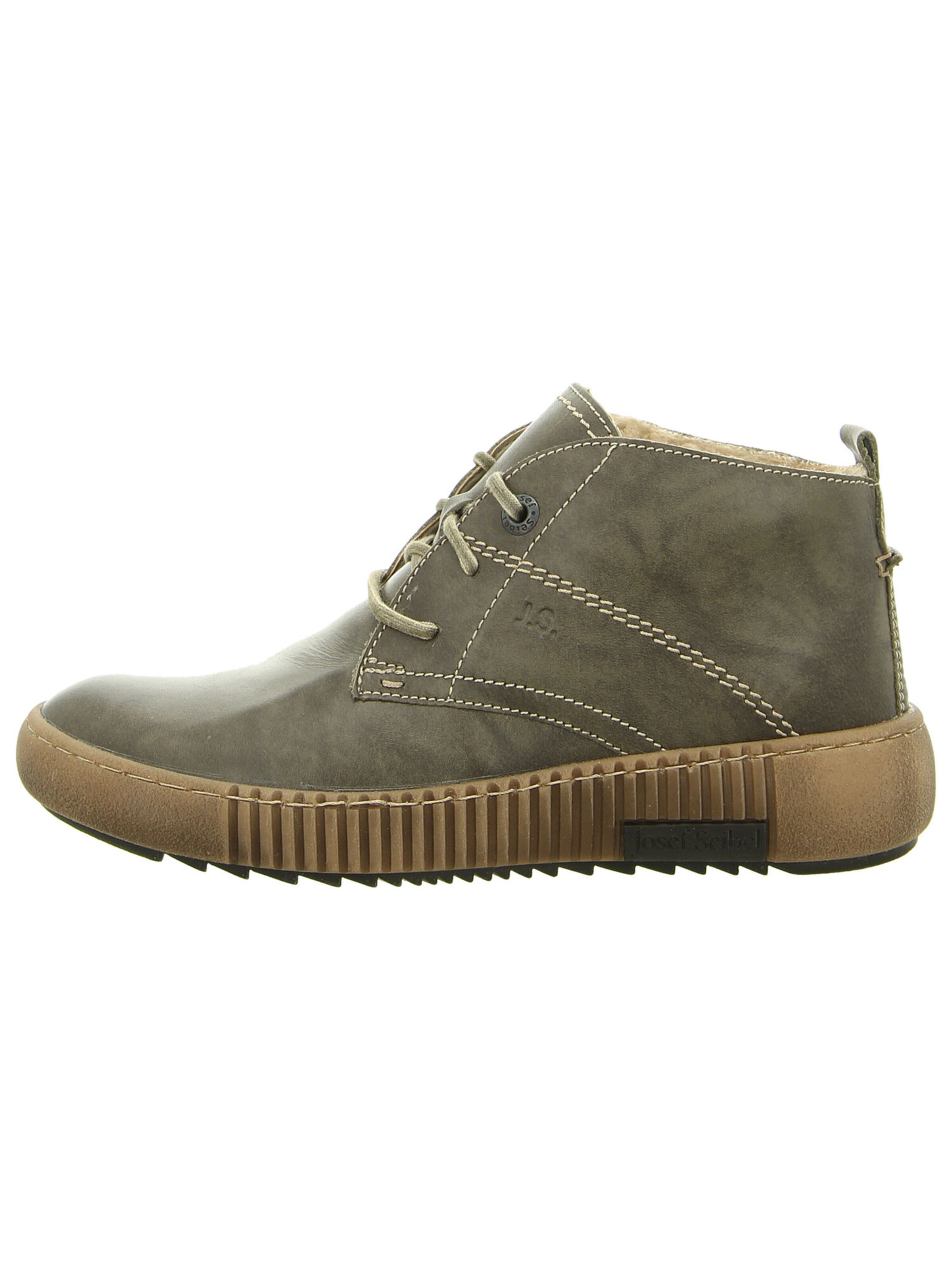 JOSEF SEIBEL Schnürstiefelette in Grün