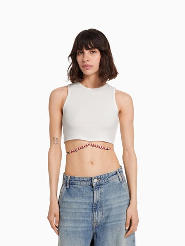 Bershka Topp i beige: framsida