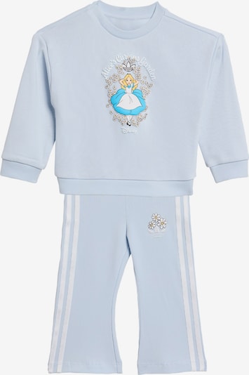 ADIDAS ORIGINALS Juoksupuku 'Disney' koossa 62 värissä taivaansininen / pastellinsininen / valkoinen, Tuotenäkymä