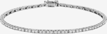 Live Diamond Bracelet in Silver: front