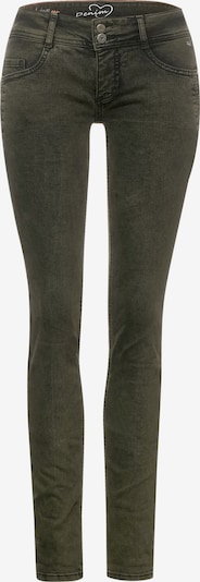 STREET ONE Jeans 'Crissi' in dunkelgrün, Produktansicht
