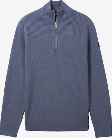 TOM TAILOR Sweater in Blue: front